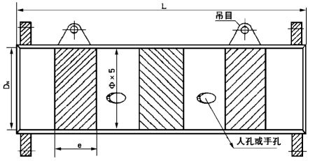 煤气静态混合器结构尺寸